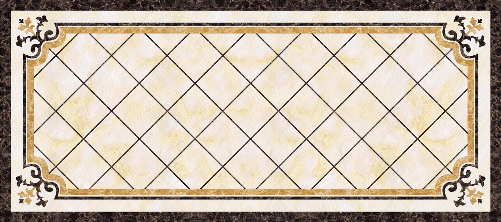 欧式地面拼花贴图下载【ID:588013198】