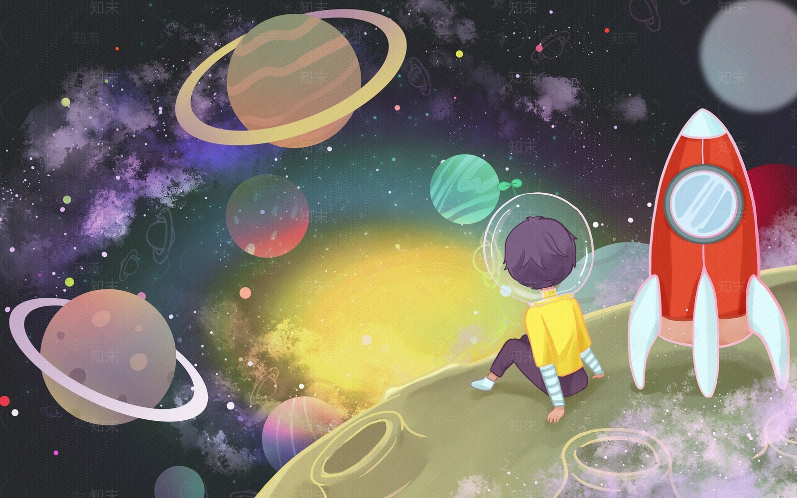 儿童房壁纸贴图下载【ID:987685205】