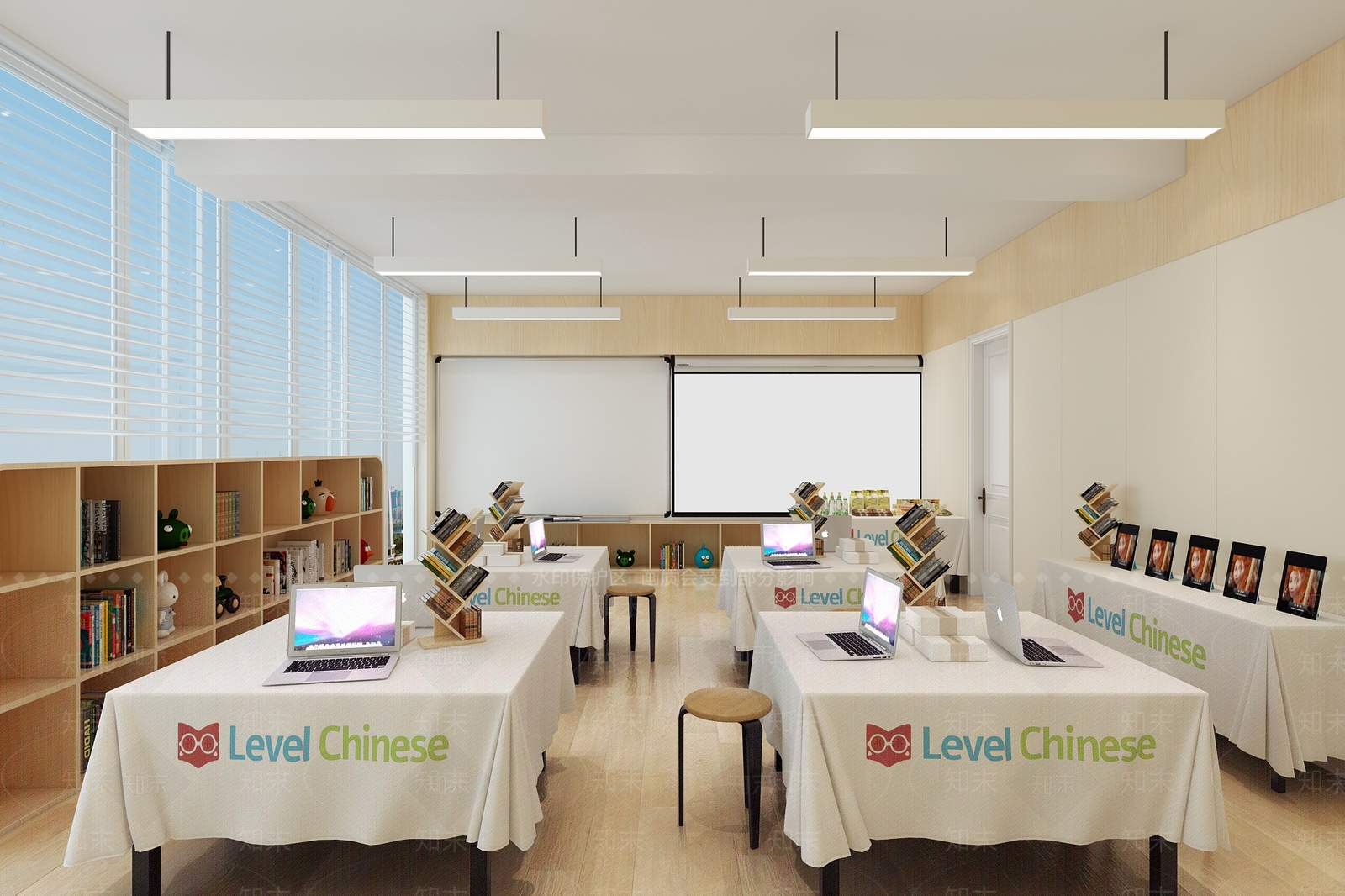 北欧图书馆3D模型下载【ID:387733978】