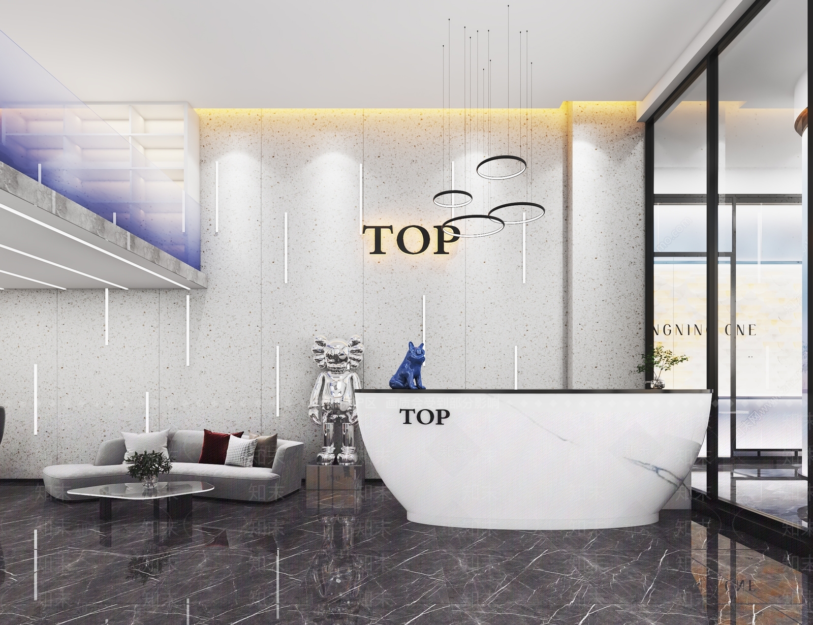 现代理发店3D模型下载【ID:987764545】