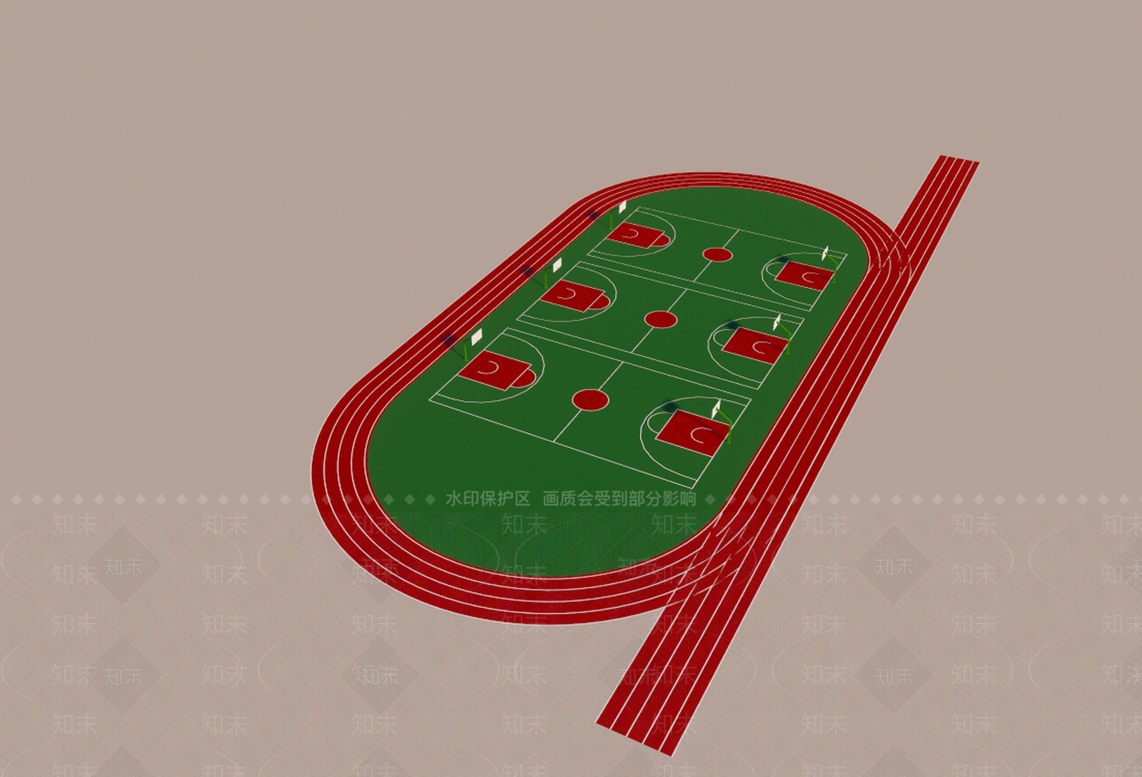 现代球场SU模型下载【ID:587820876】