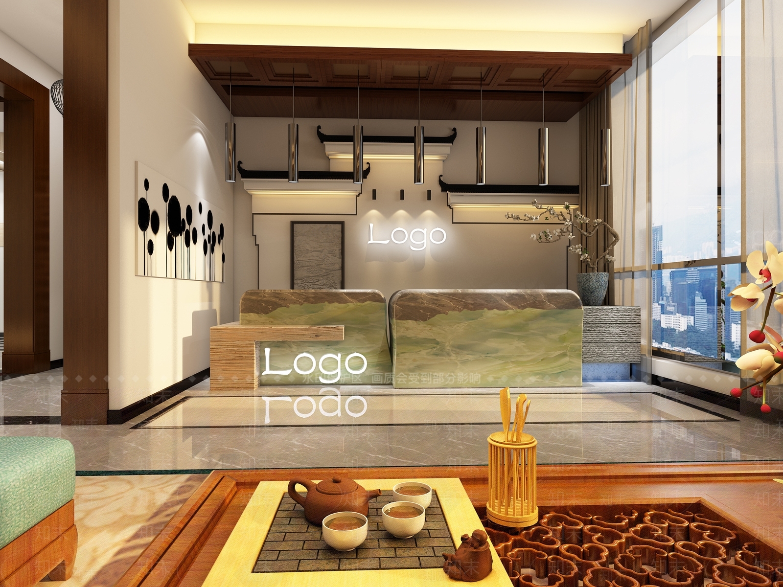 现代律师事务所3D模型下载【ID:787843667】