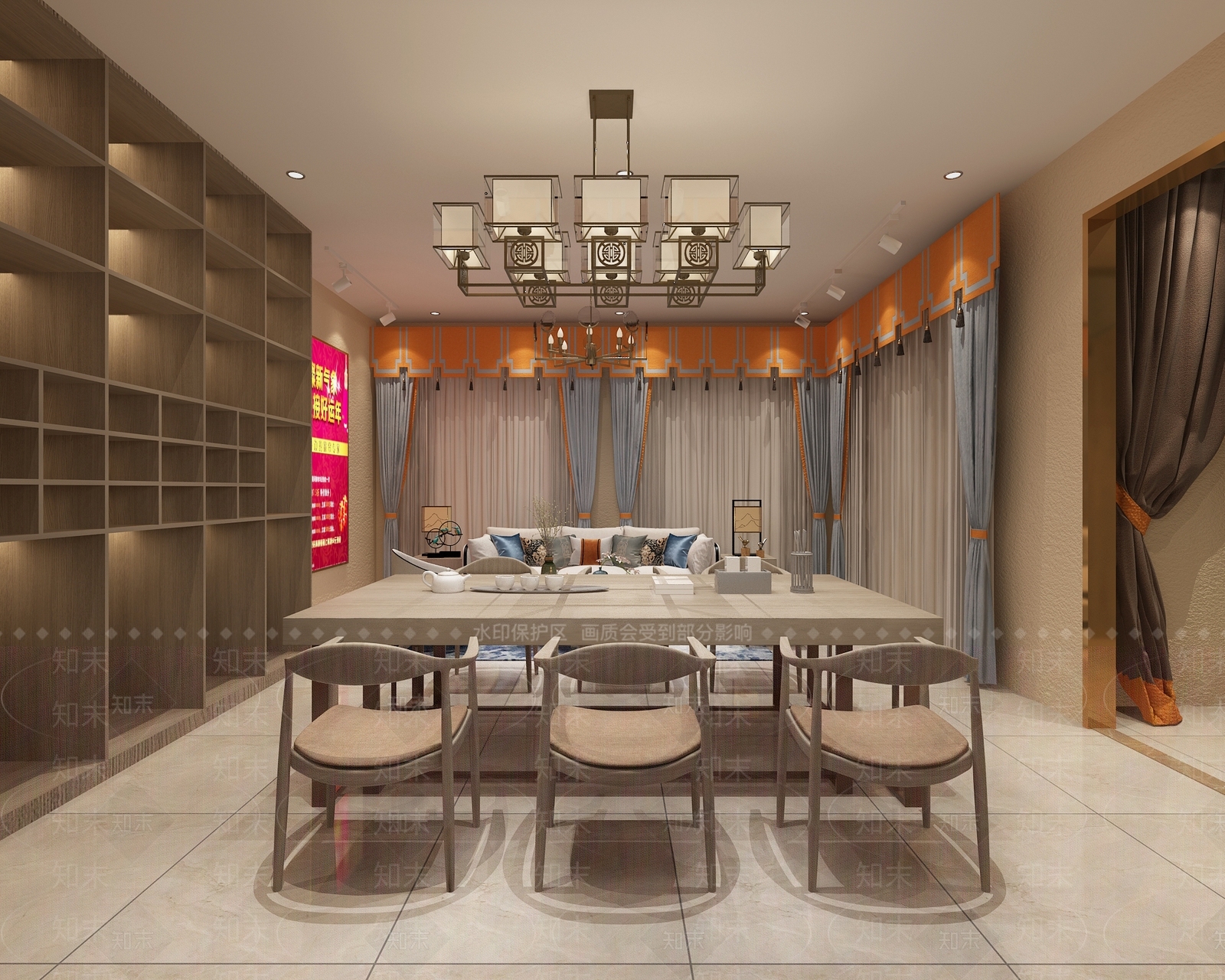现代家居商场3D模型下载【ID:288013969】