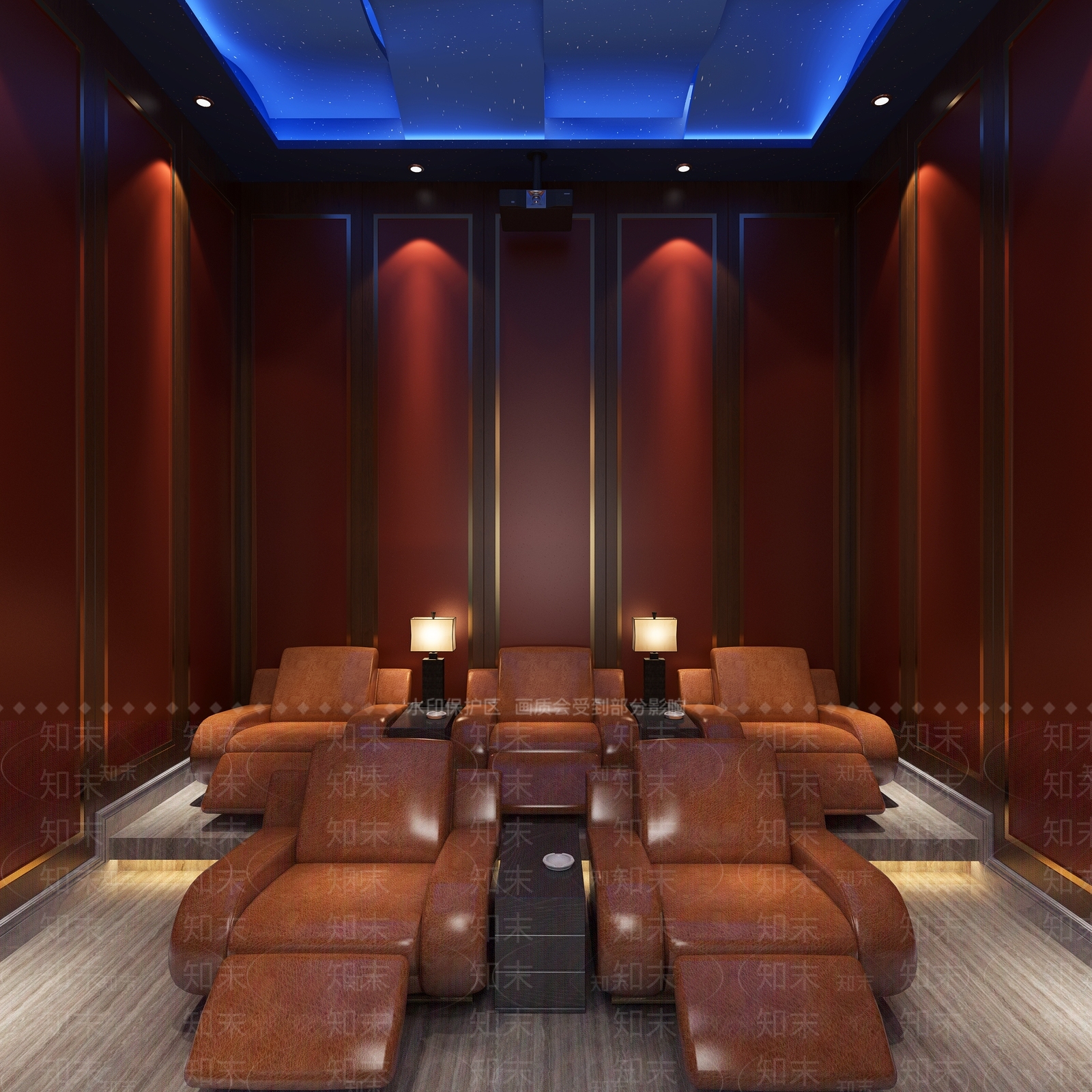 现代家居影音室3D模型下载【ID:887902948】