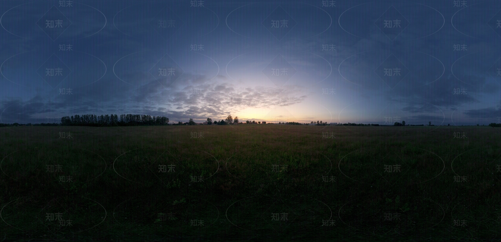 蓝天白云天空HDRI贴图贴图下载【ID:687961431】