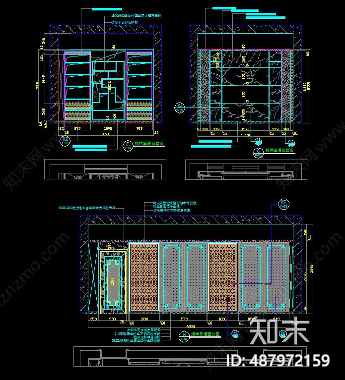 高文安-办公室cad施工图下载【ID:487972159】