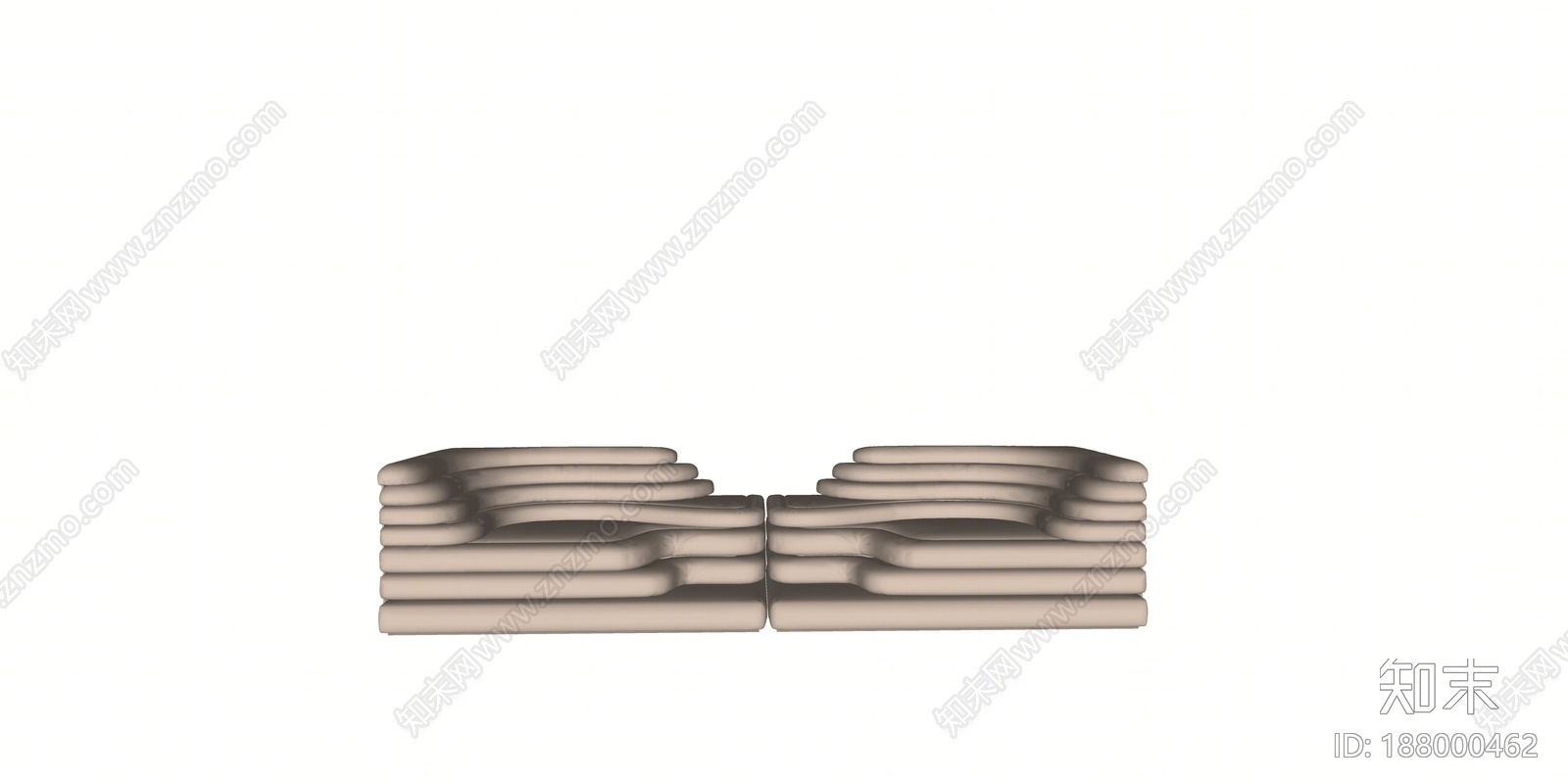 现代异形沙发SU模型下载【ID:188000462】