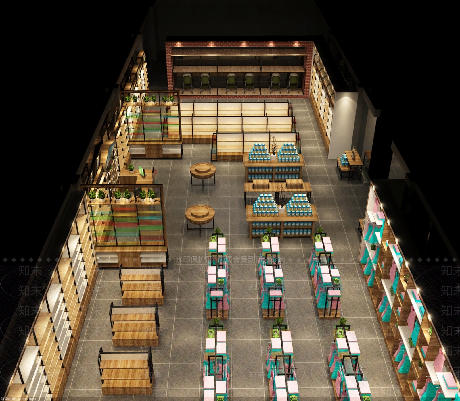 现代母婴店3D模型下载【ID:388047478】