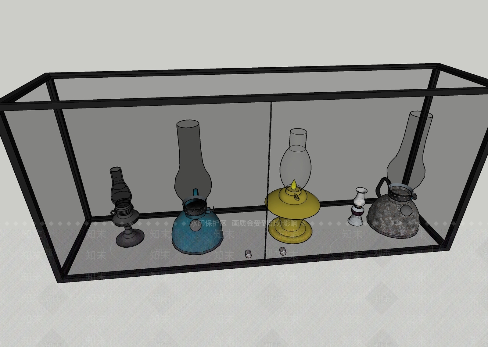 现代商展器材SU模型下载【ID:788093547】