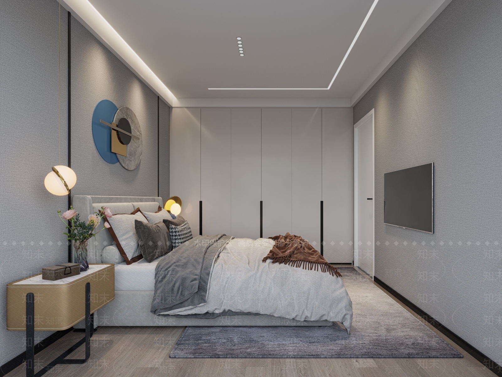 现代单身公寓3D模型下载【ID:988147745】