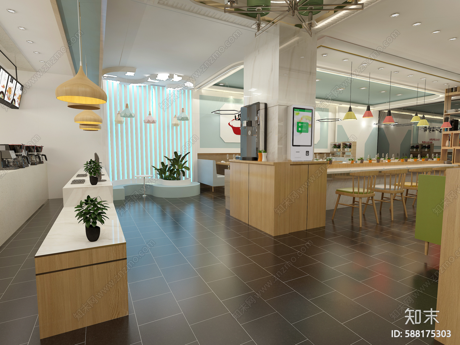 砂锅店cad施工图下载【ID:588175303】