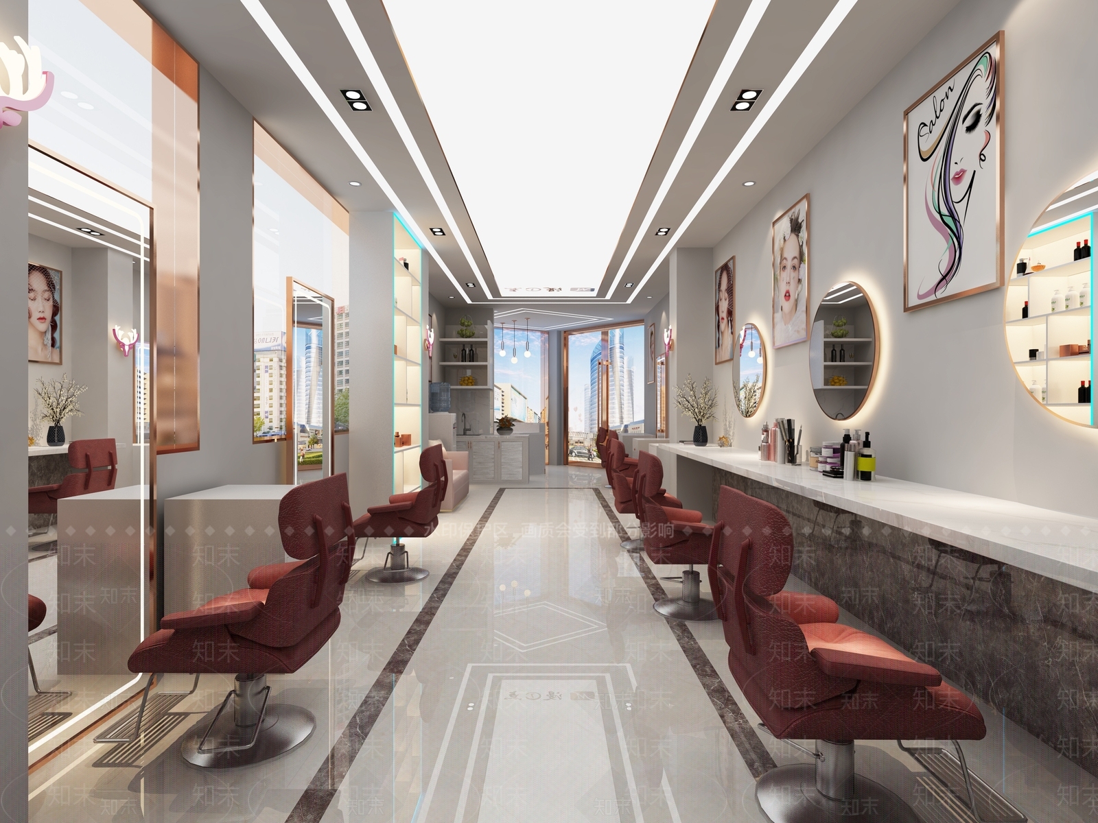现代理发店3D模型下载【ID:988195529】