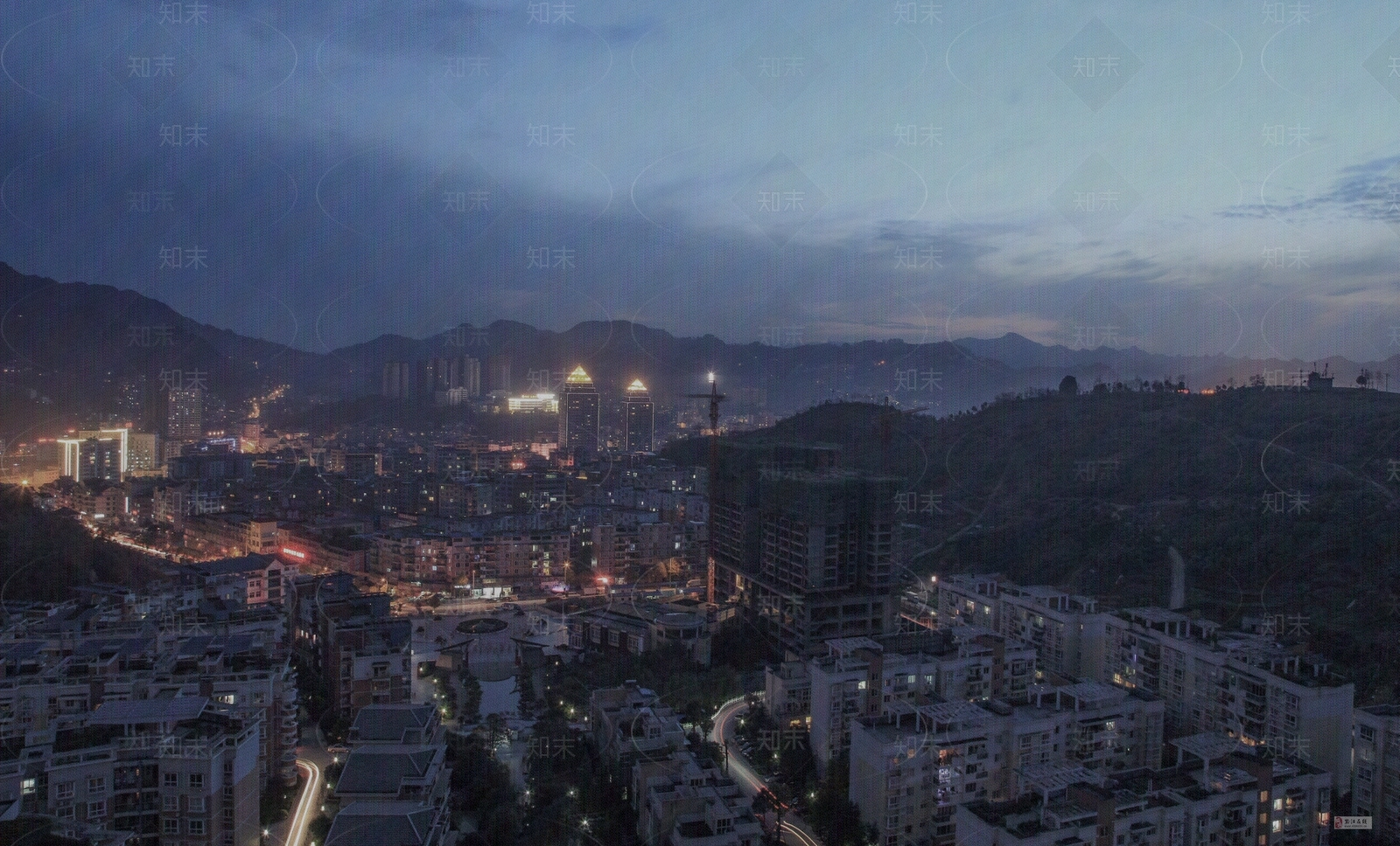 窗外夜景贴图贴图下载【ID:888278556】