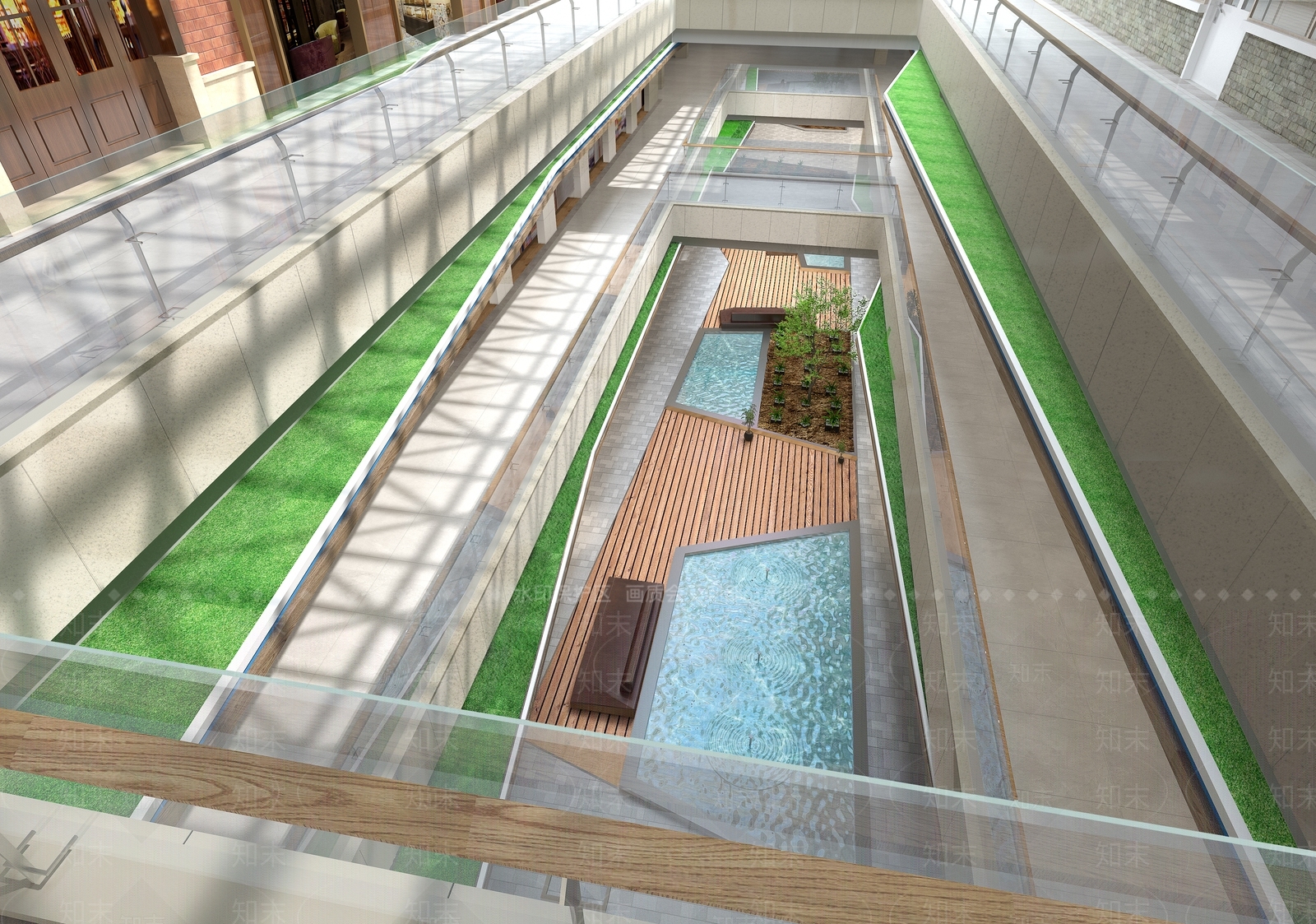 现代商场3D模型下载【ID:288283956】