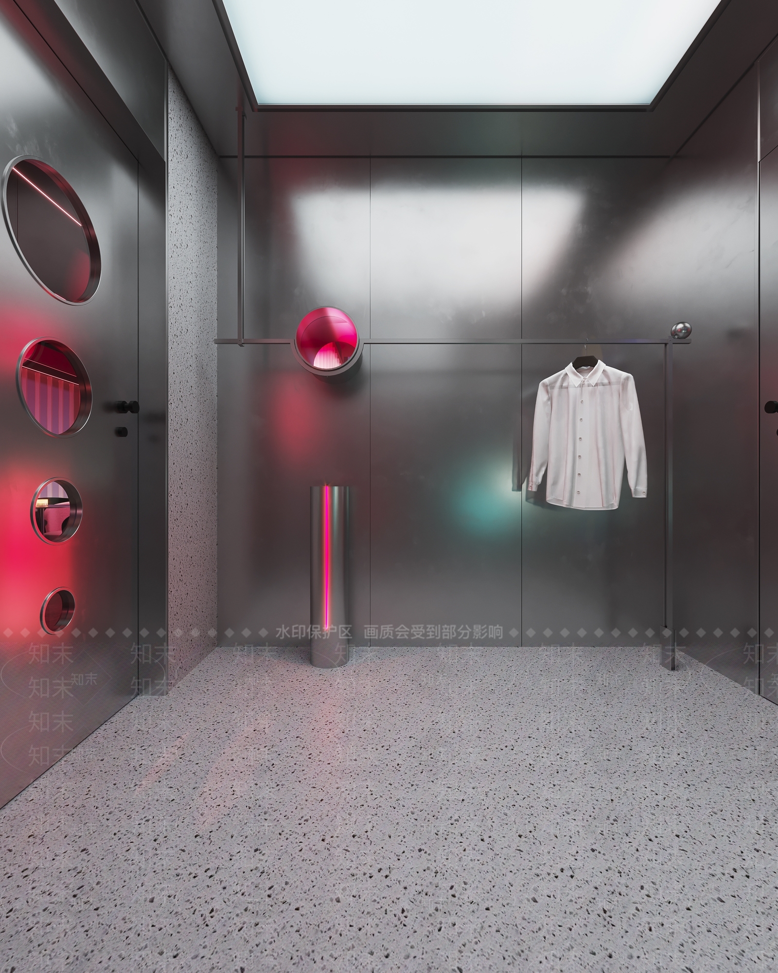现代酒吧3D模型下载【ID:488355426】