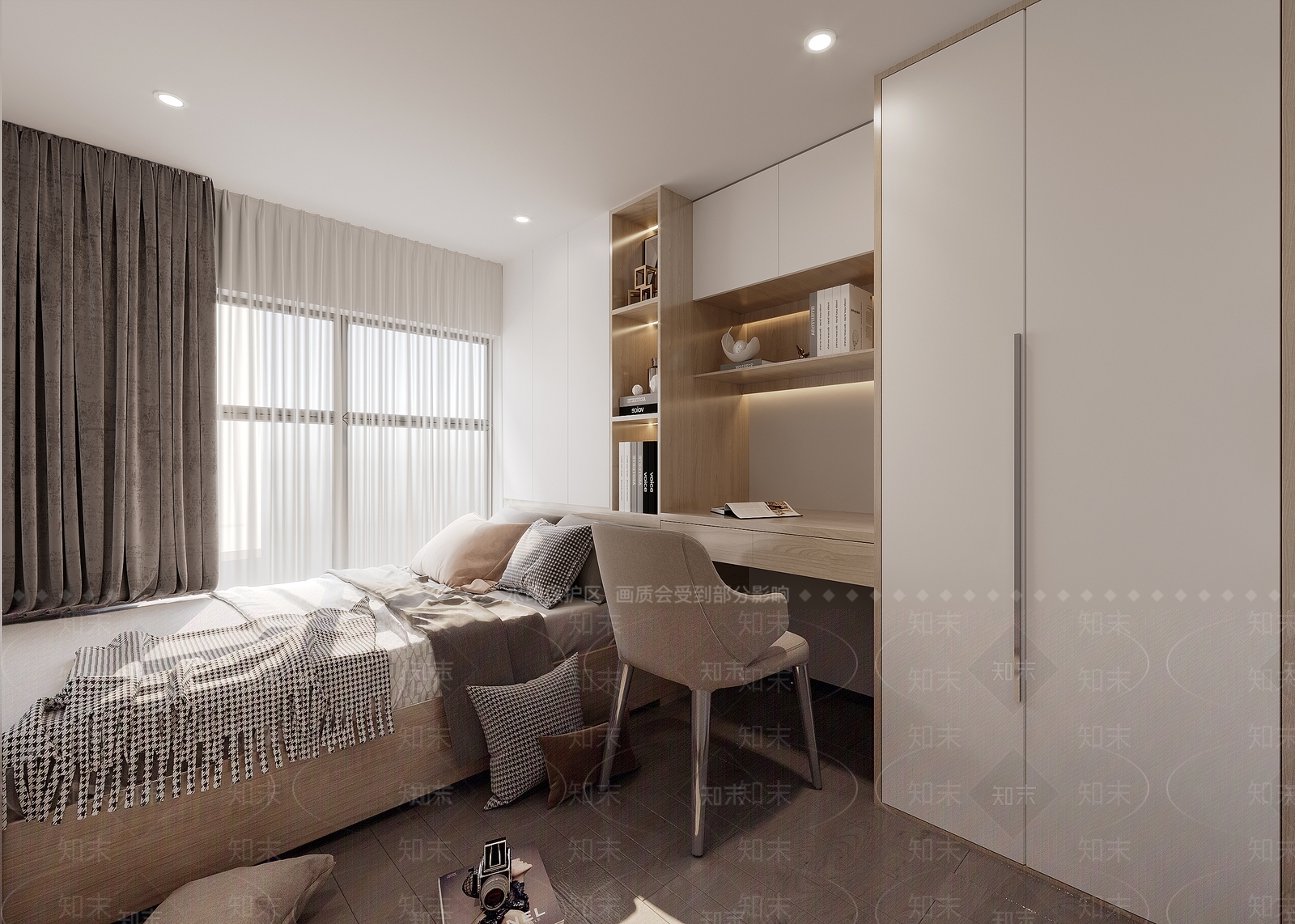 现代loft公寓3D模型下载【ID:988492713】