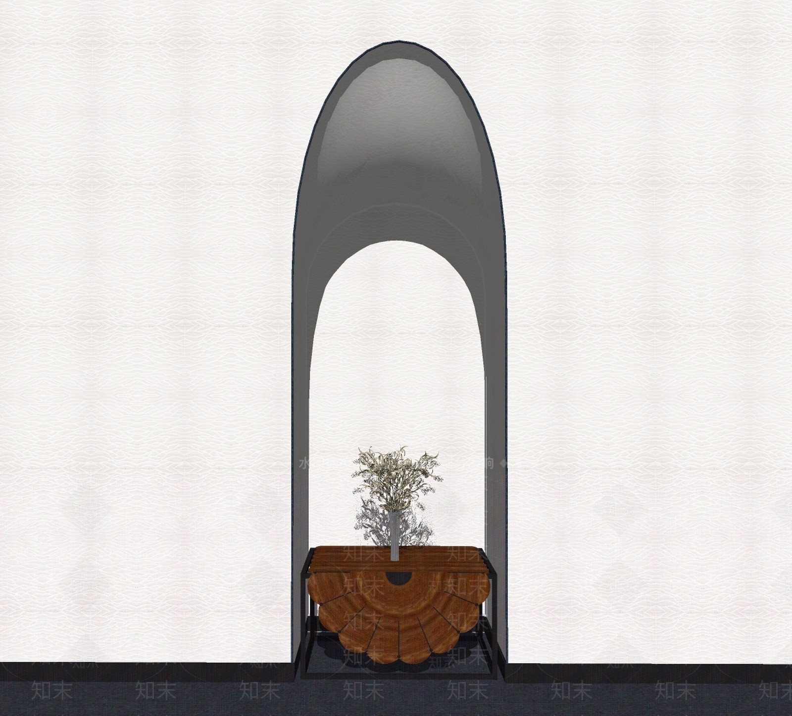 现代展示架SU模型下载【ID:288431567】