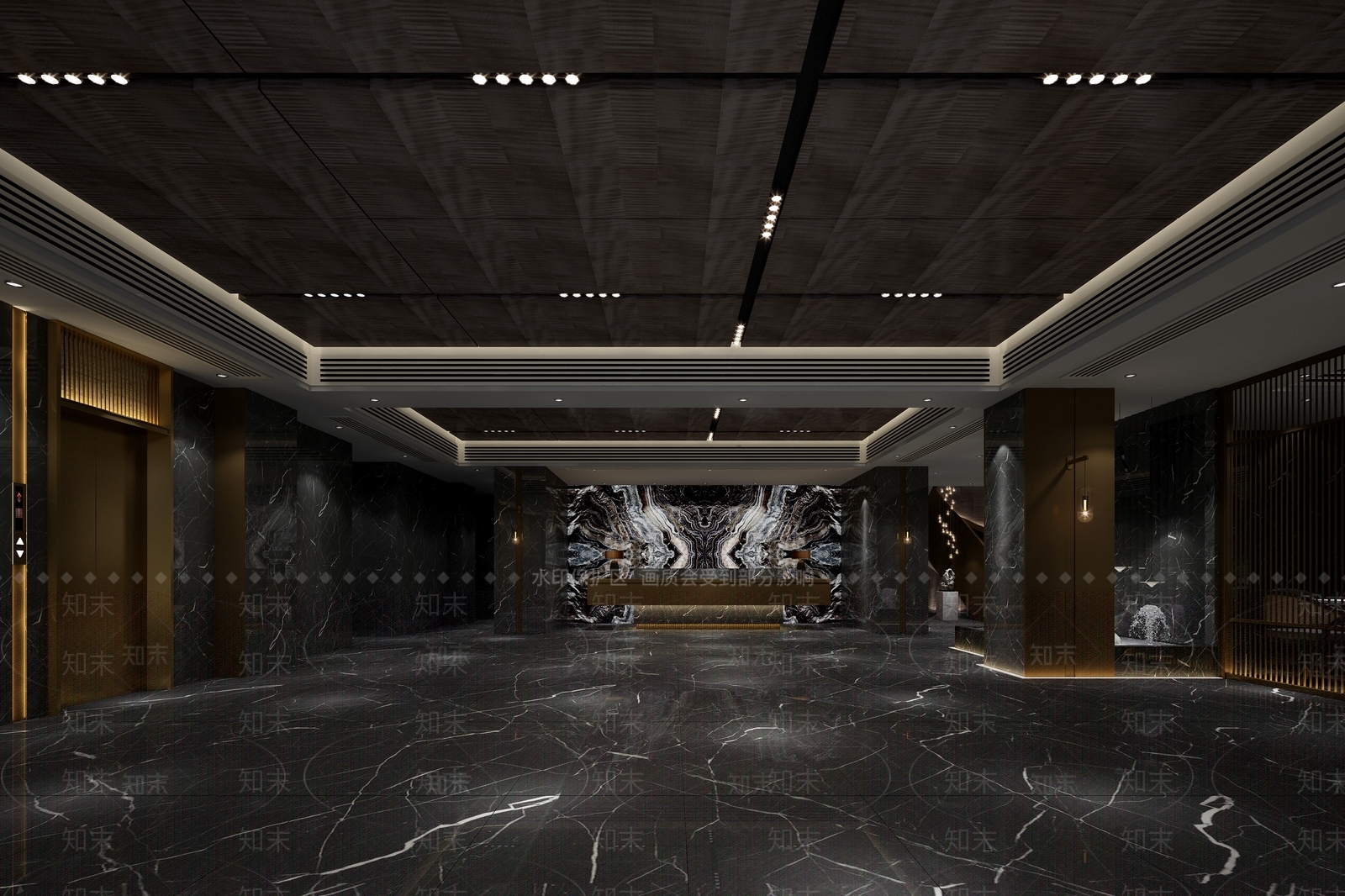 现代足浴会所3D模型下载【ID:788480199】