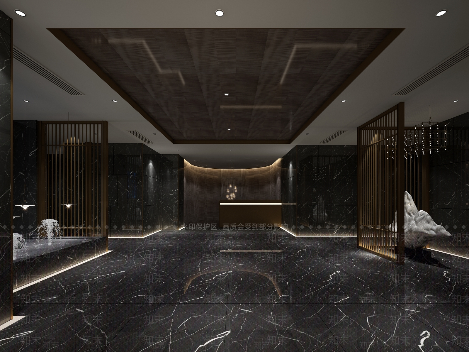 现代足浴会所3D模型下载【ID:788481119】