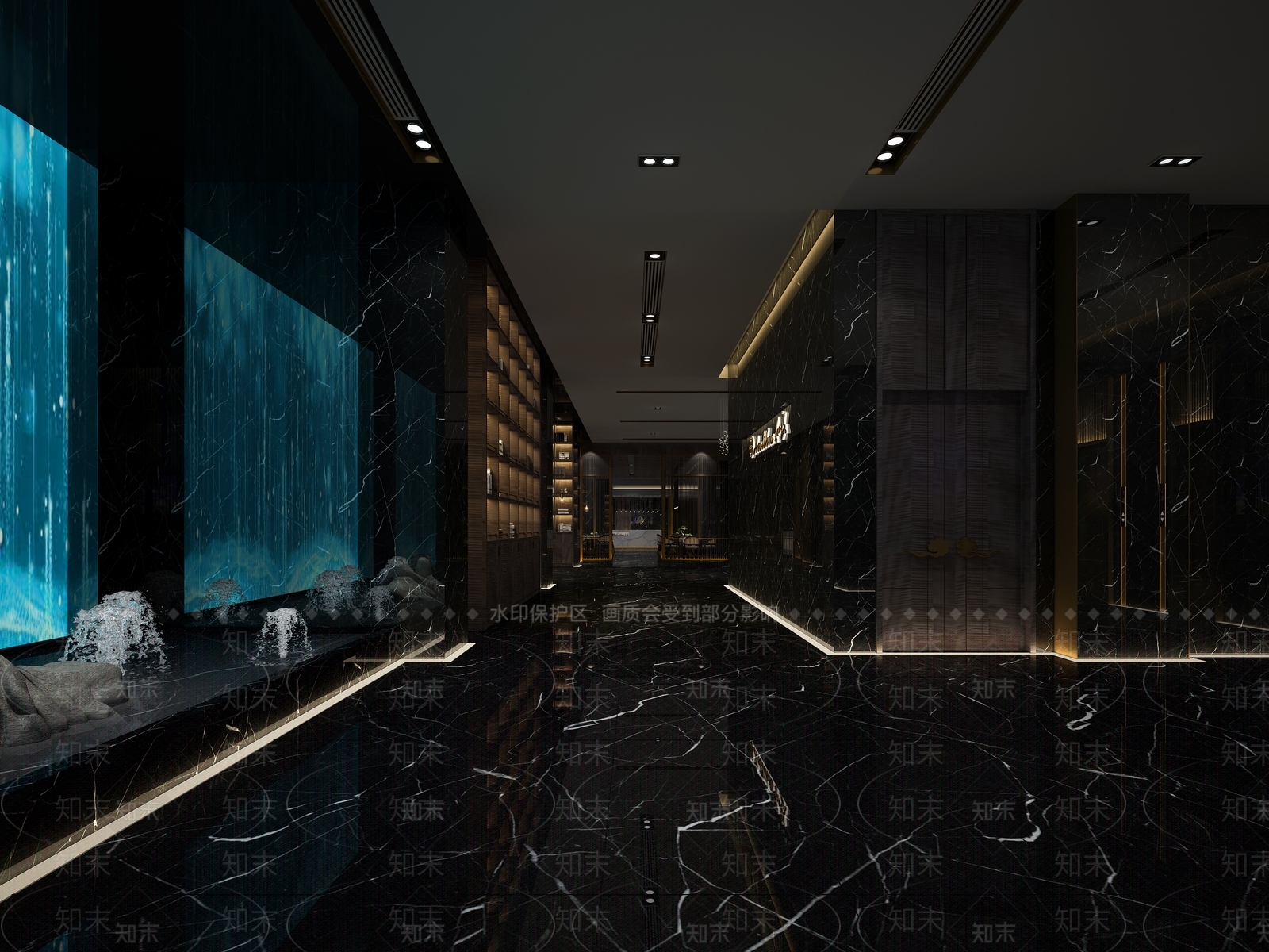 现代足浴会所3D模型下载【ID:788481158】