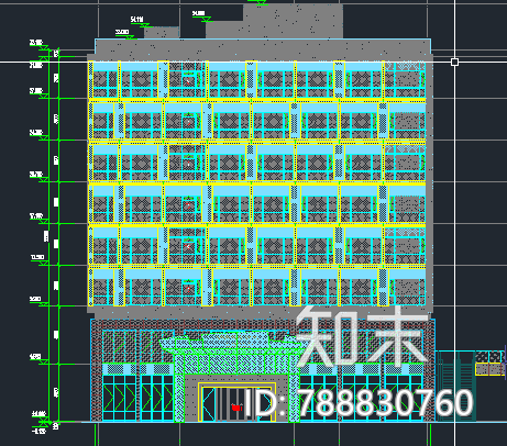 酒店cad施工图下载【ID:788830760】