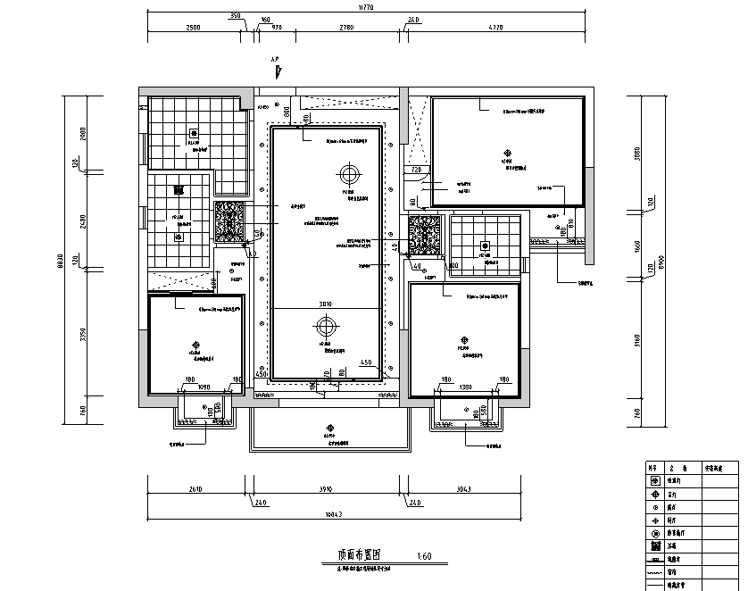 [广东]简欧风格住宅设计施工图（附效果图）cad施工图下载【ID:160386184】