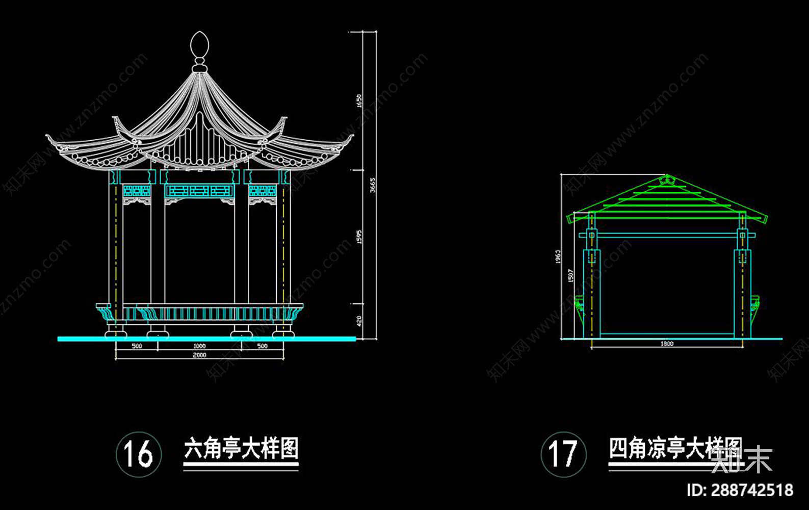 庭院景观施工图下载【ID:288742518】