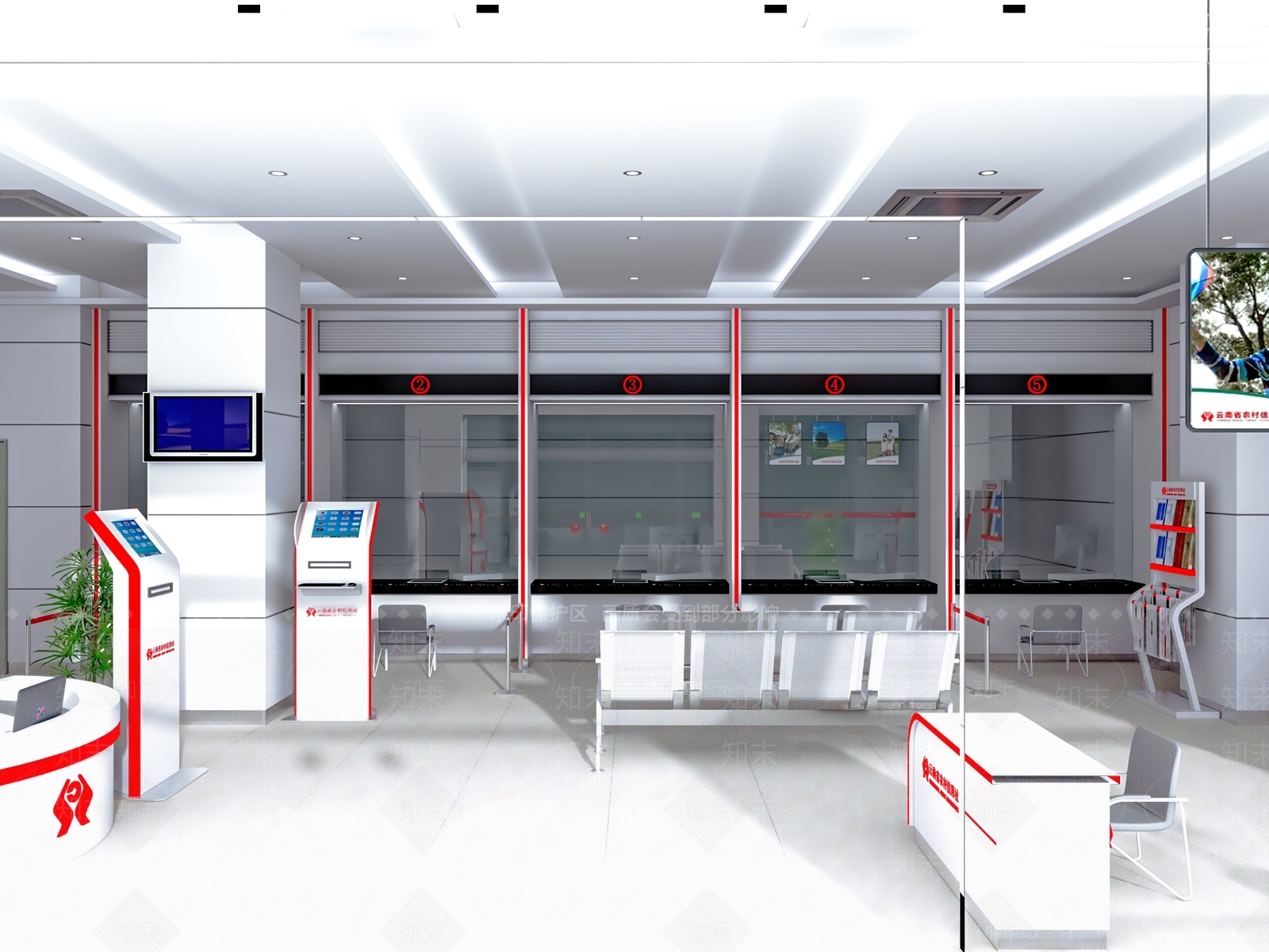 现代银行3D模型下载【ID:288765813】
