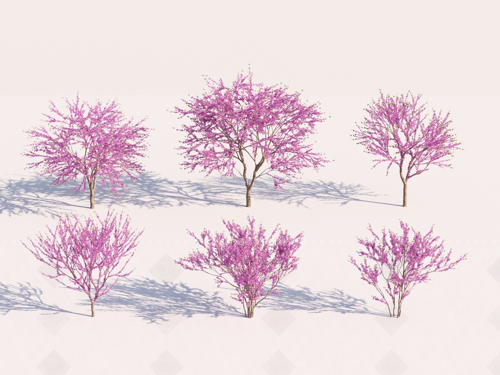 现代树木3D模型下载【ID:388801669】