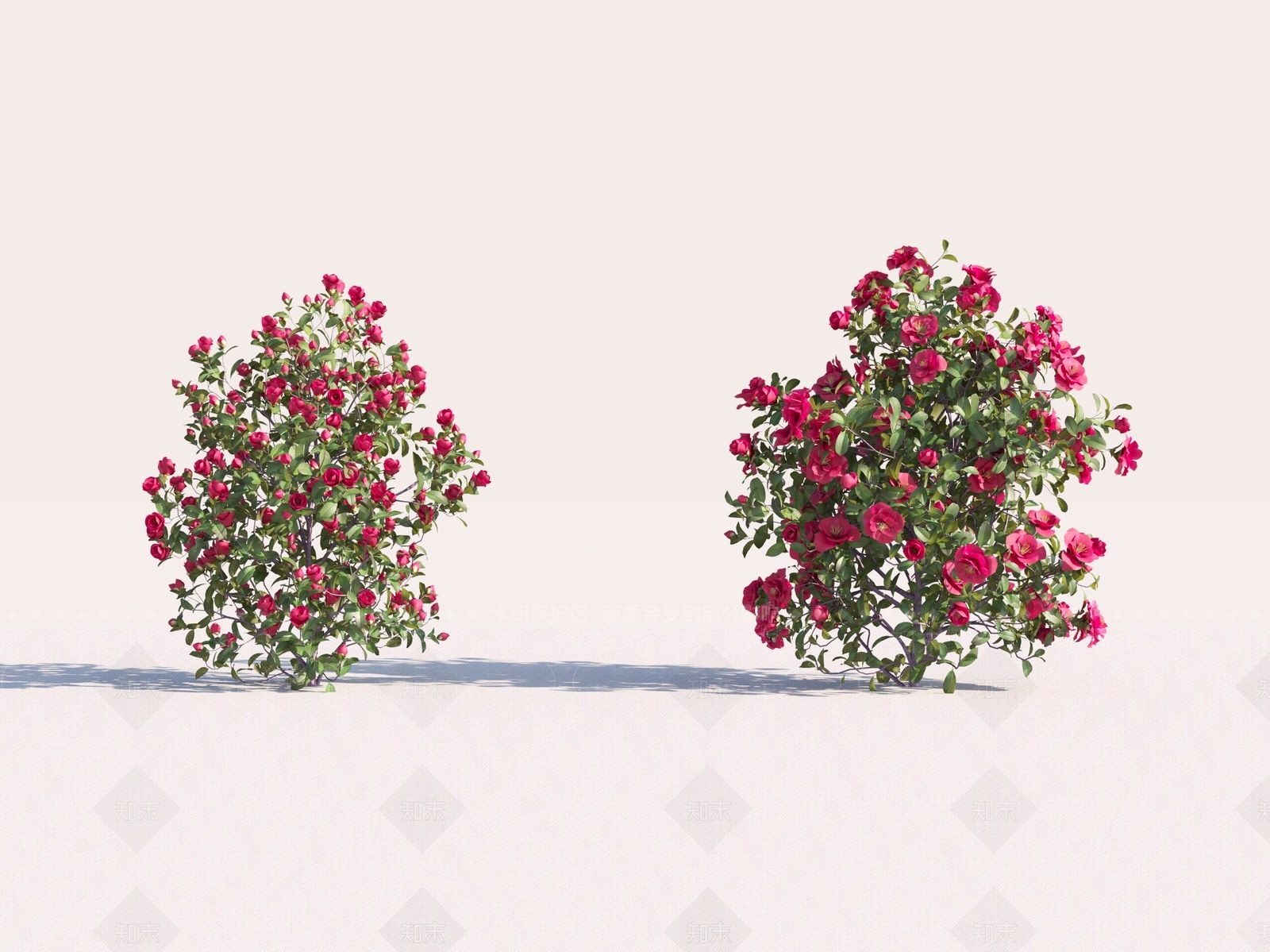 现代树木3D模型下载【ID:388807650】