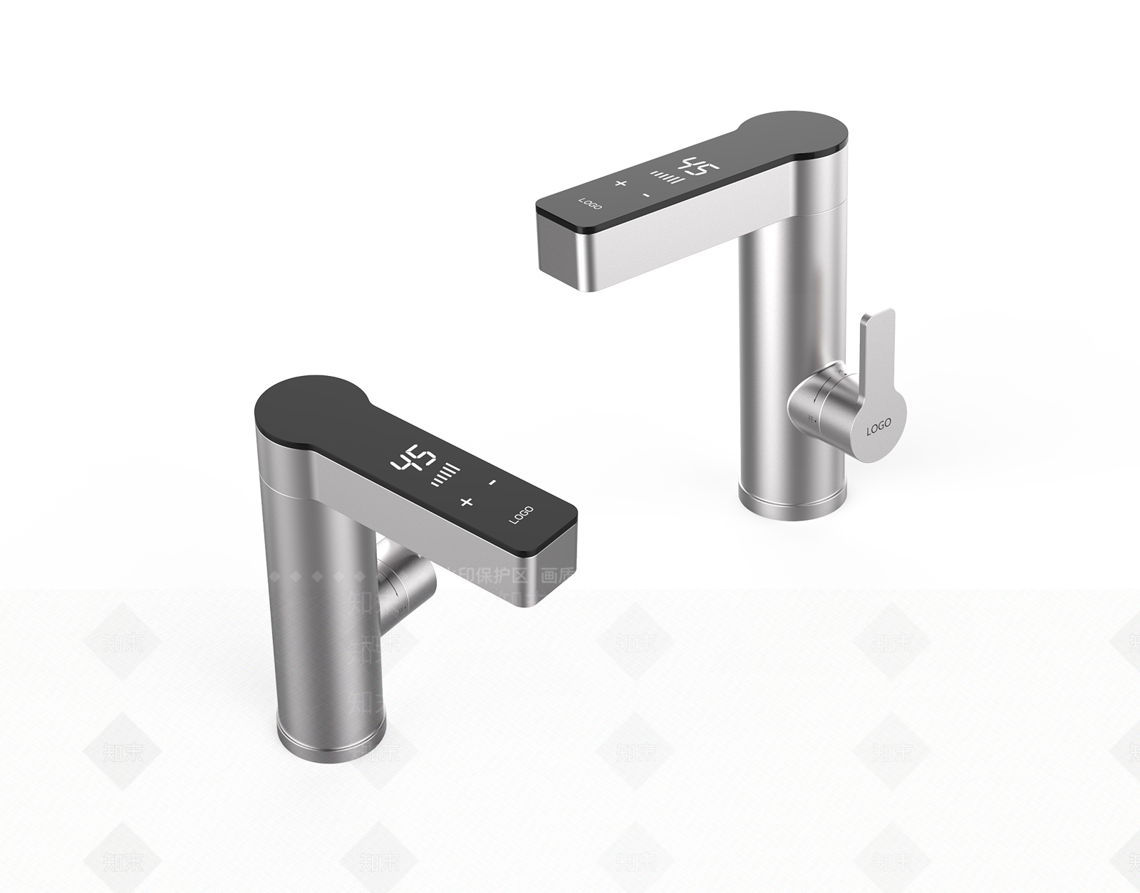 现代厨房电热水龙头3D模型下载【ID:788874261】