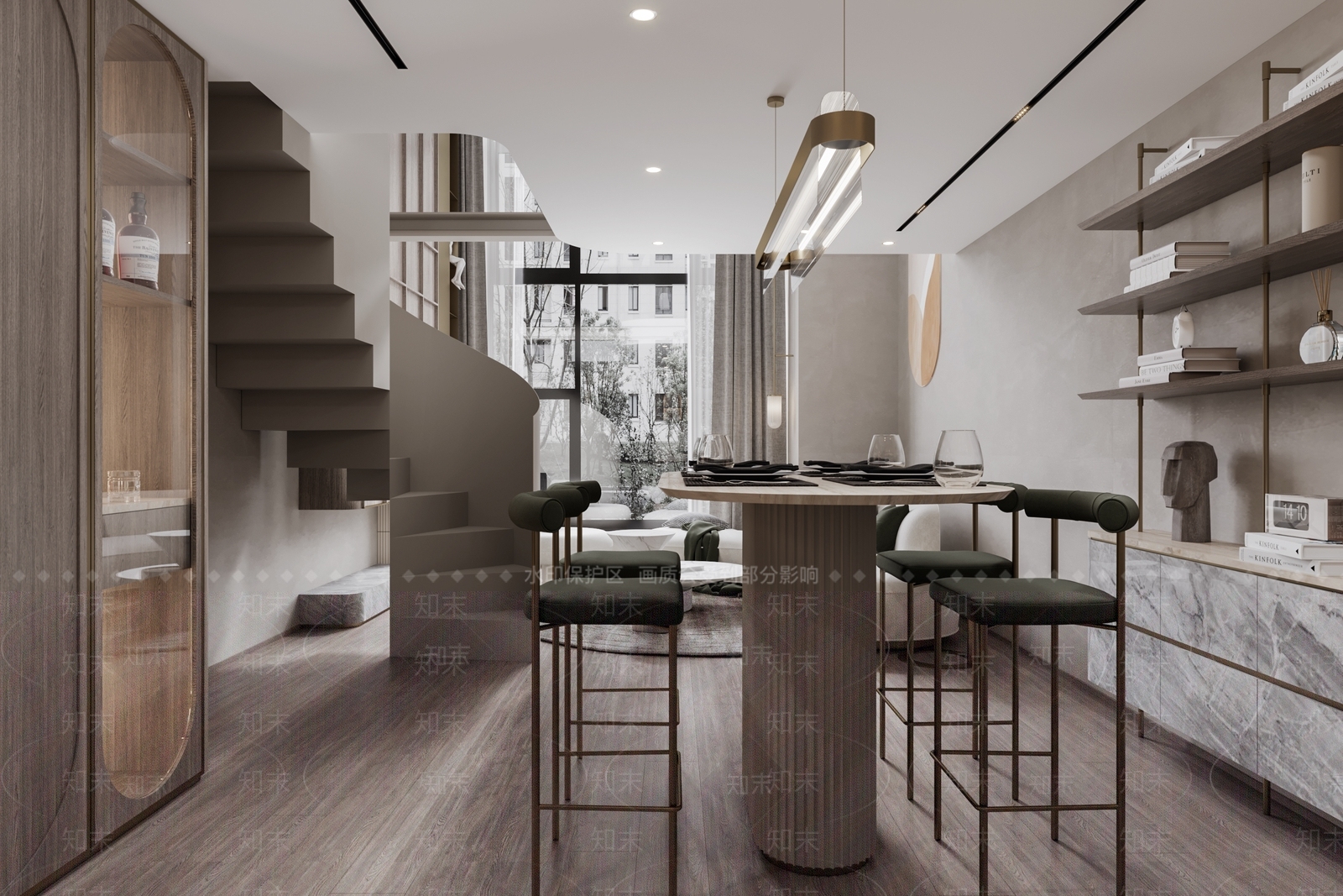现代单身公寓3D模型下载【ID:989013709】