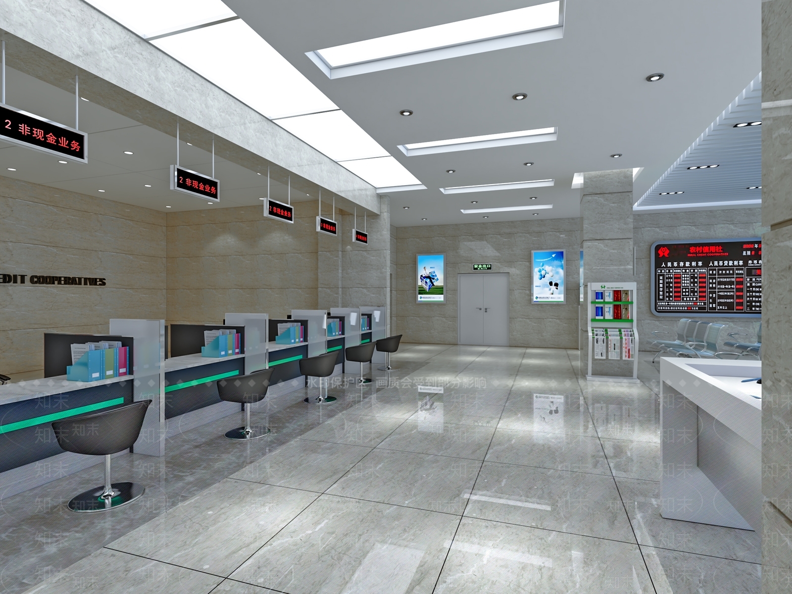 现代银行3D模型下载【ID:288897878】