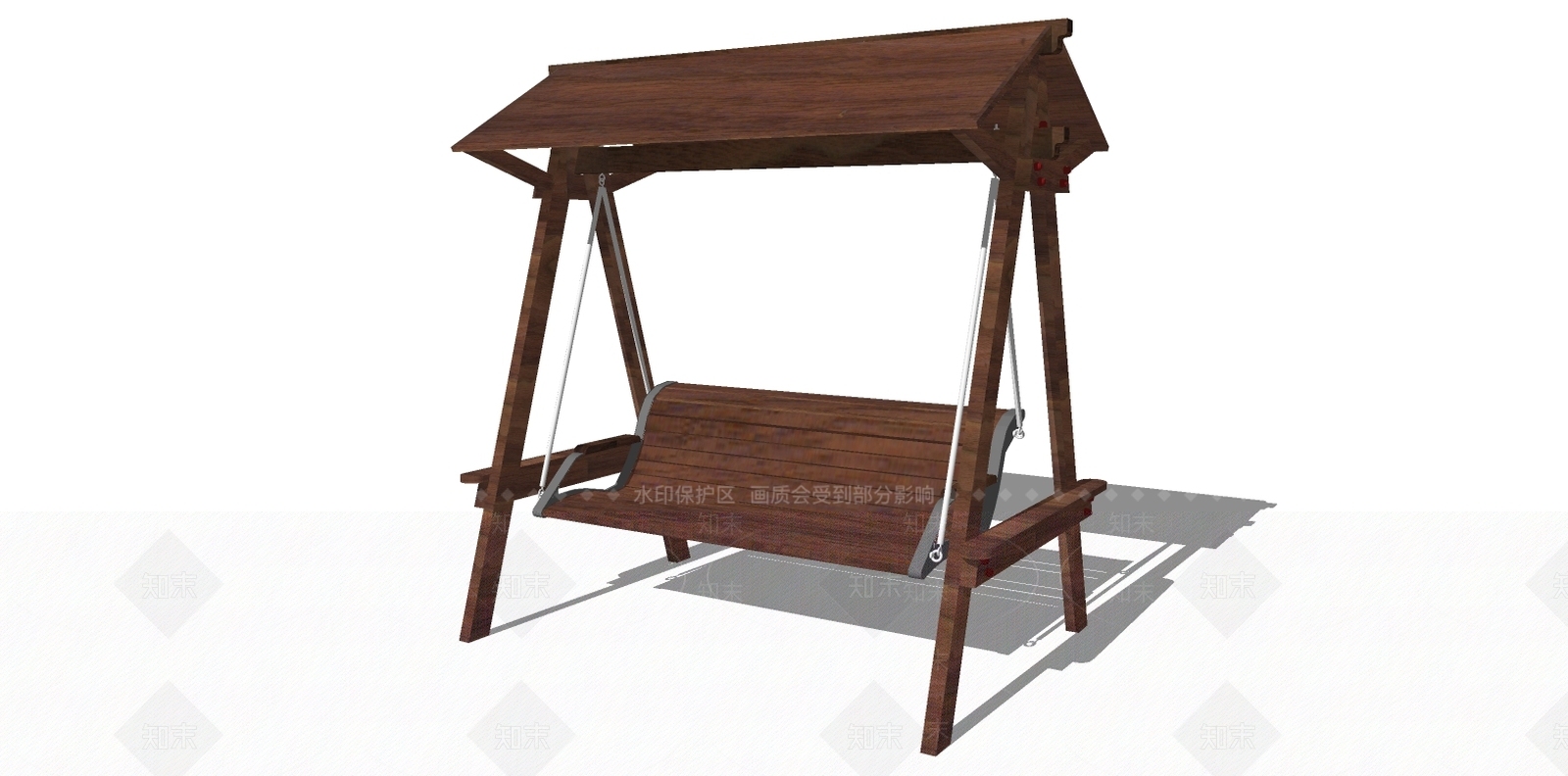 现代吊椅SU模型下载【ID:388910360】