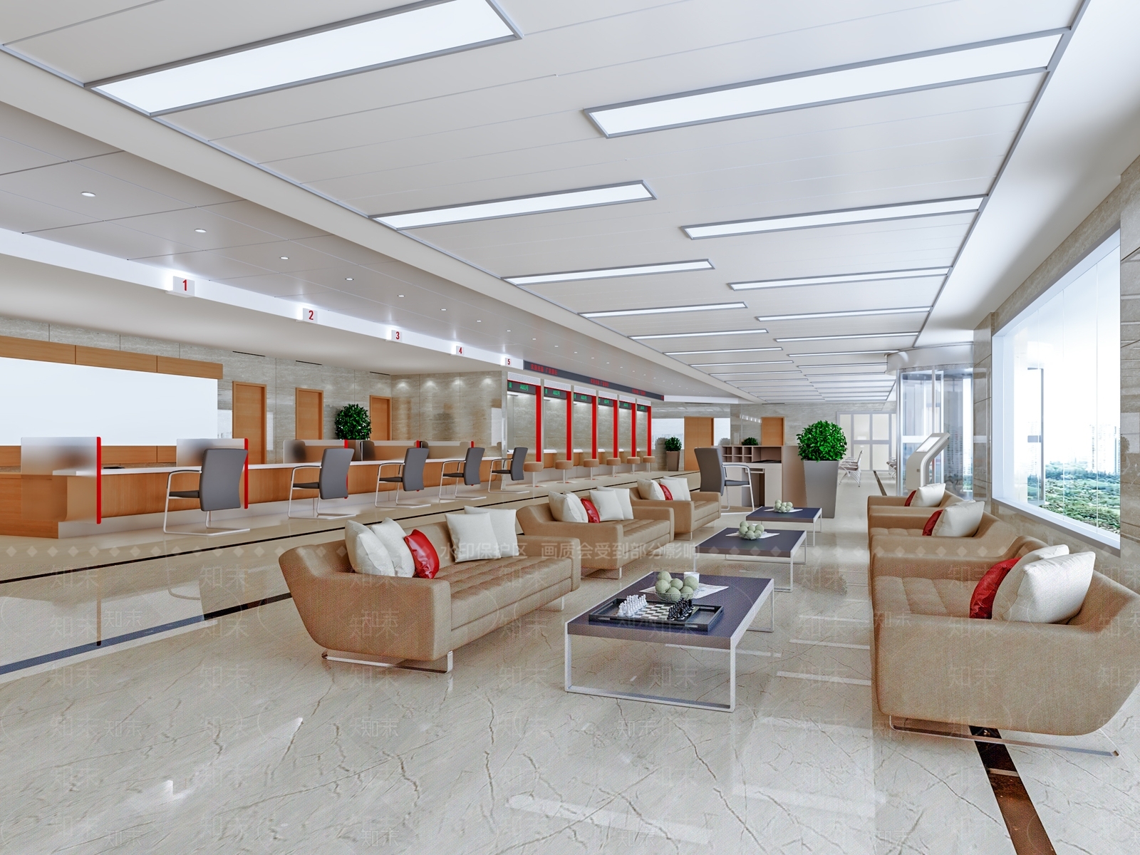 现代银行3D模型下载【ID:288913894】