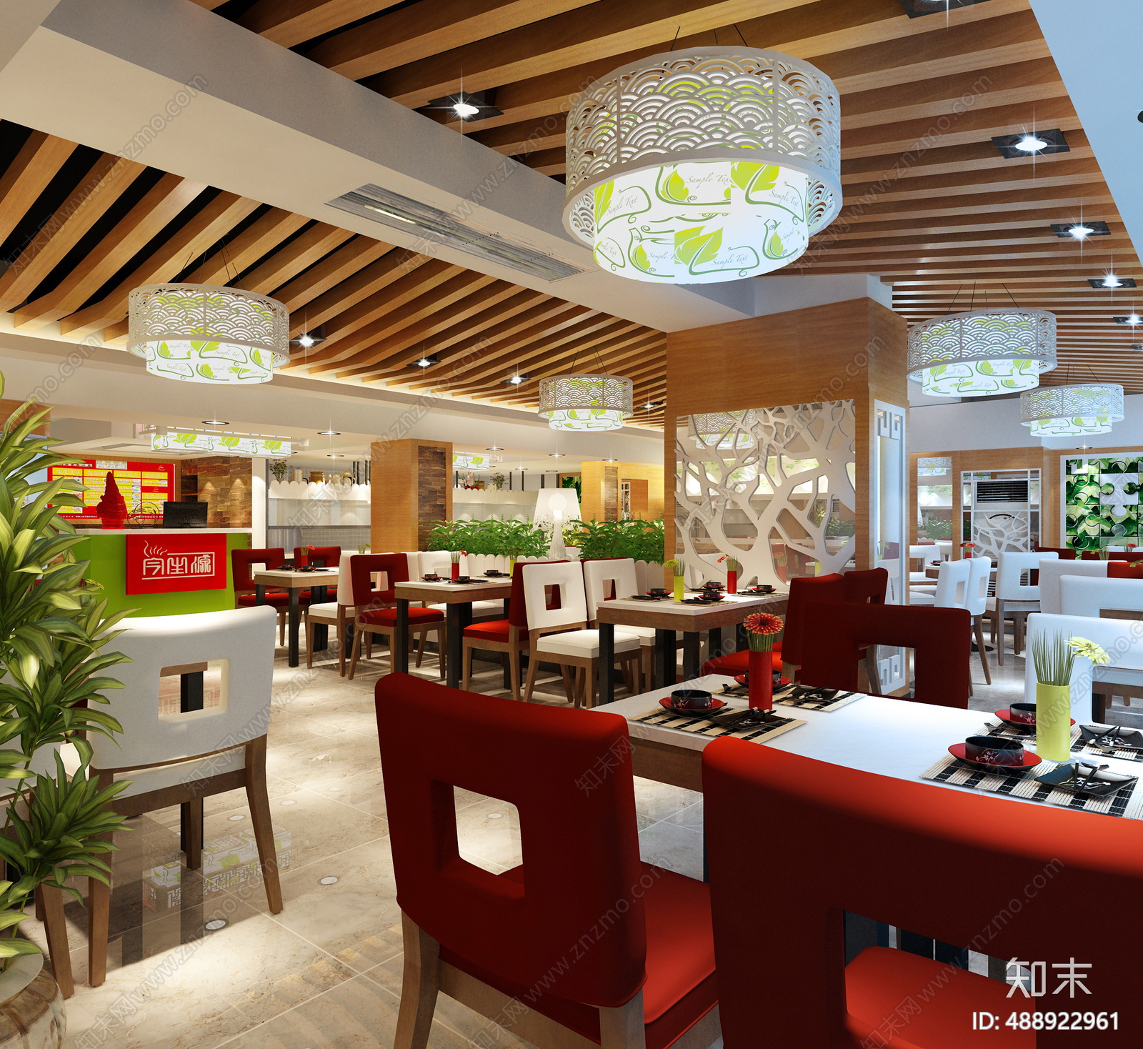 梁志天-现代饭店cad施工图下载【ID:488922961】
