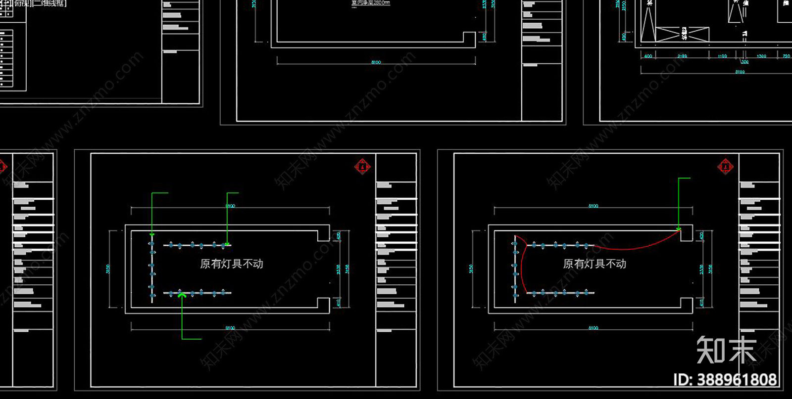 干洗店cad施工图下载【ID:388961808】