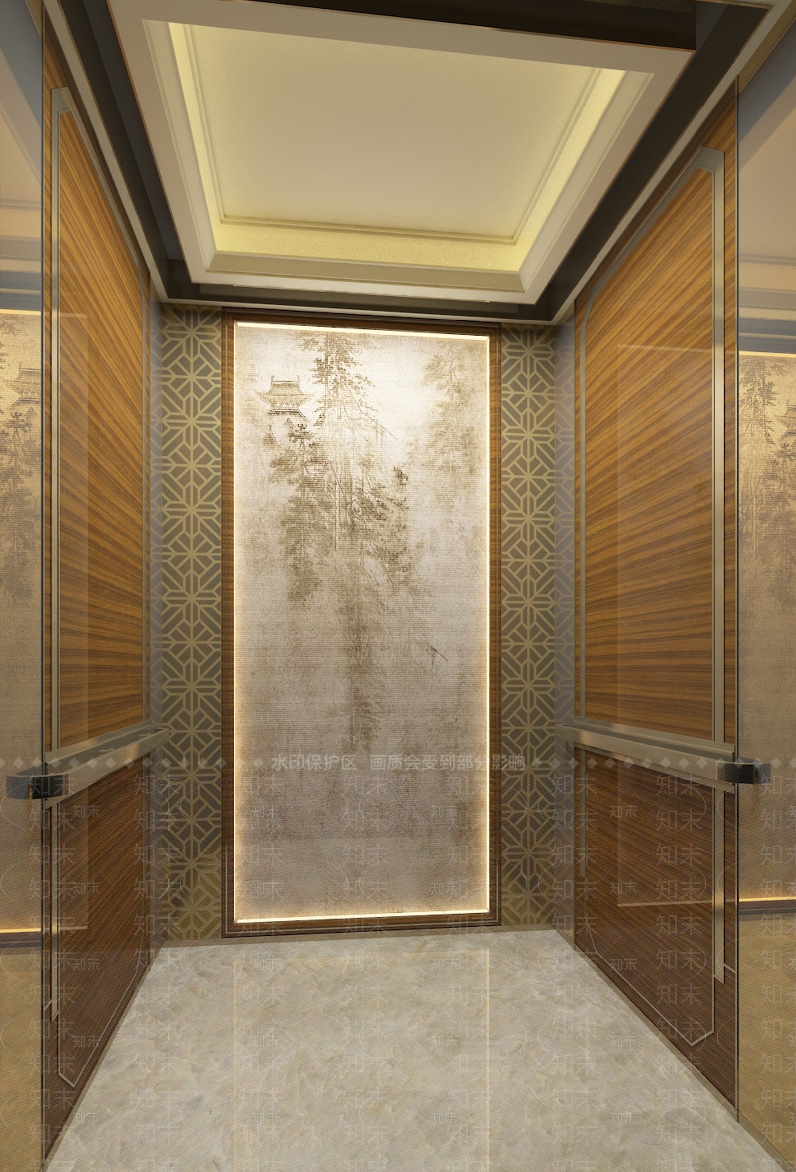 现代电梯桥箱3D模型下载【ID:288974678】