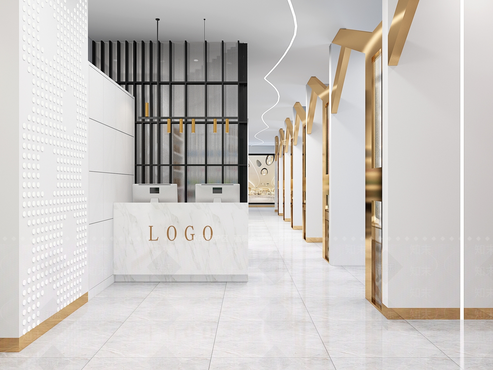现代理发店3D模型下载【ID:388981403】