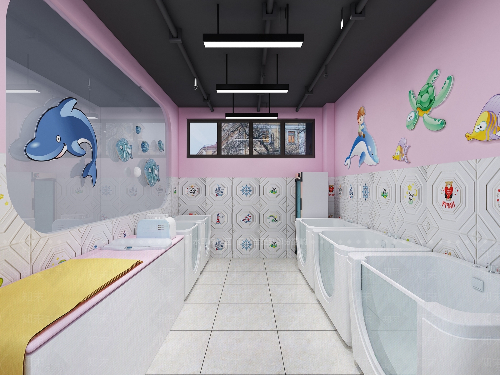 现代店面3D模型下载【ID:389002412】