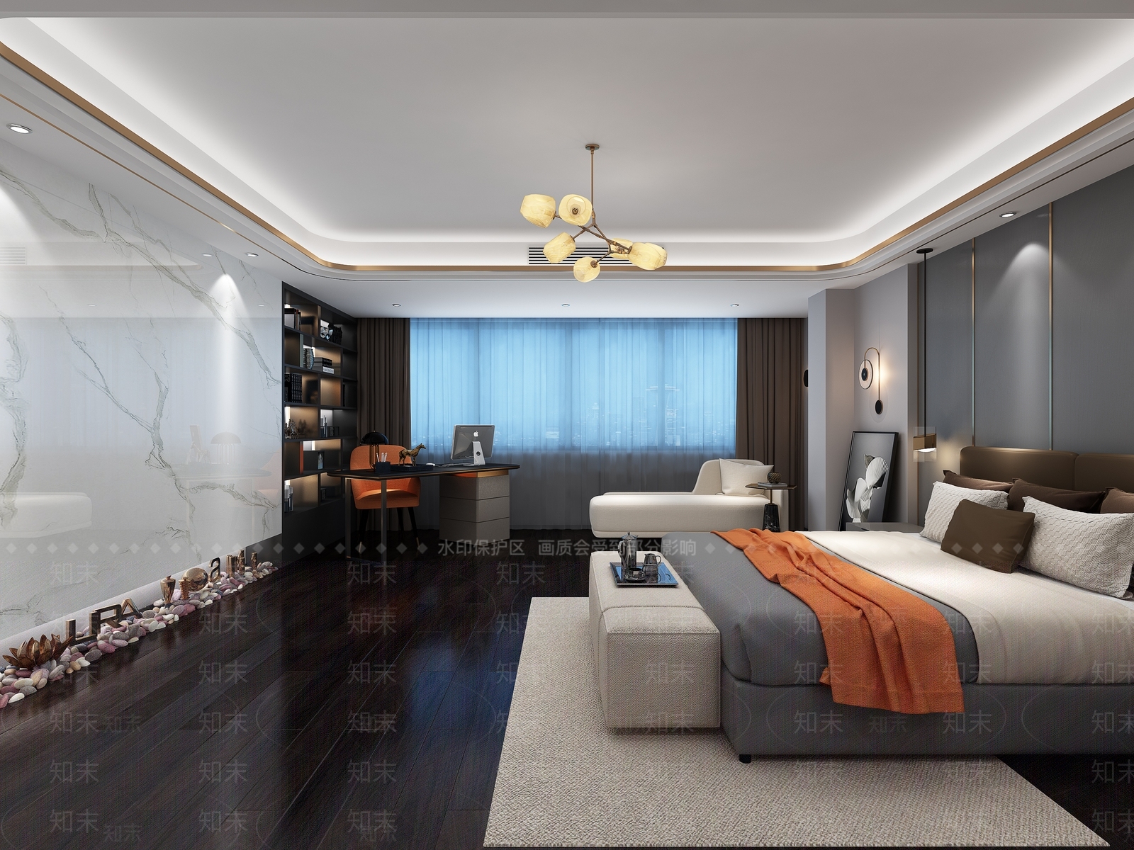 现代单身公寓3D模型下载【ID:989002761】