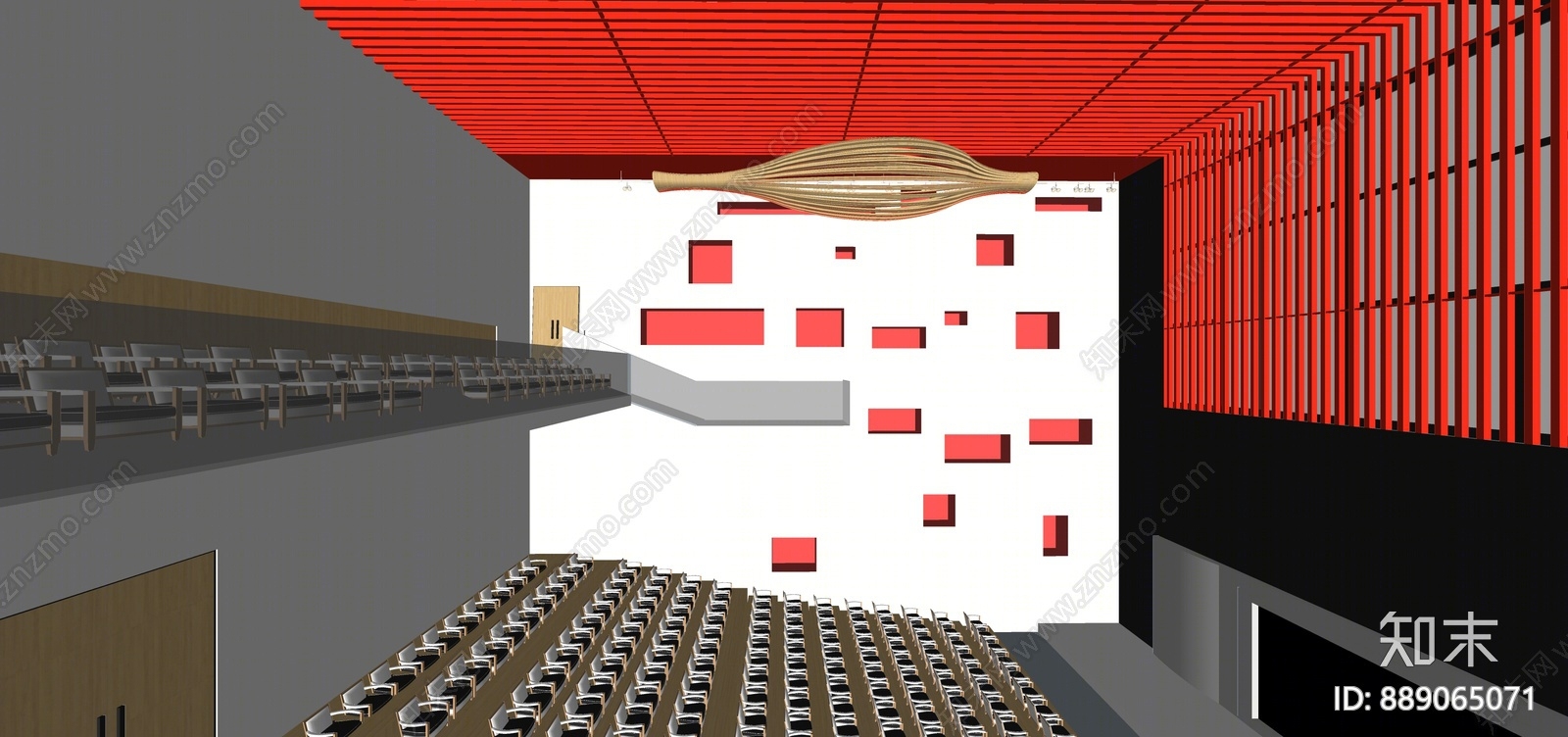 现代活动中心SU模型下载【ID:889065071】