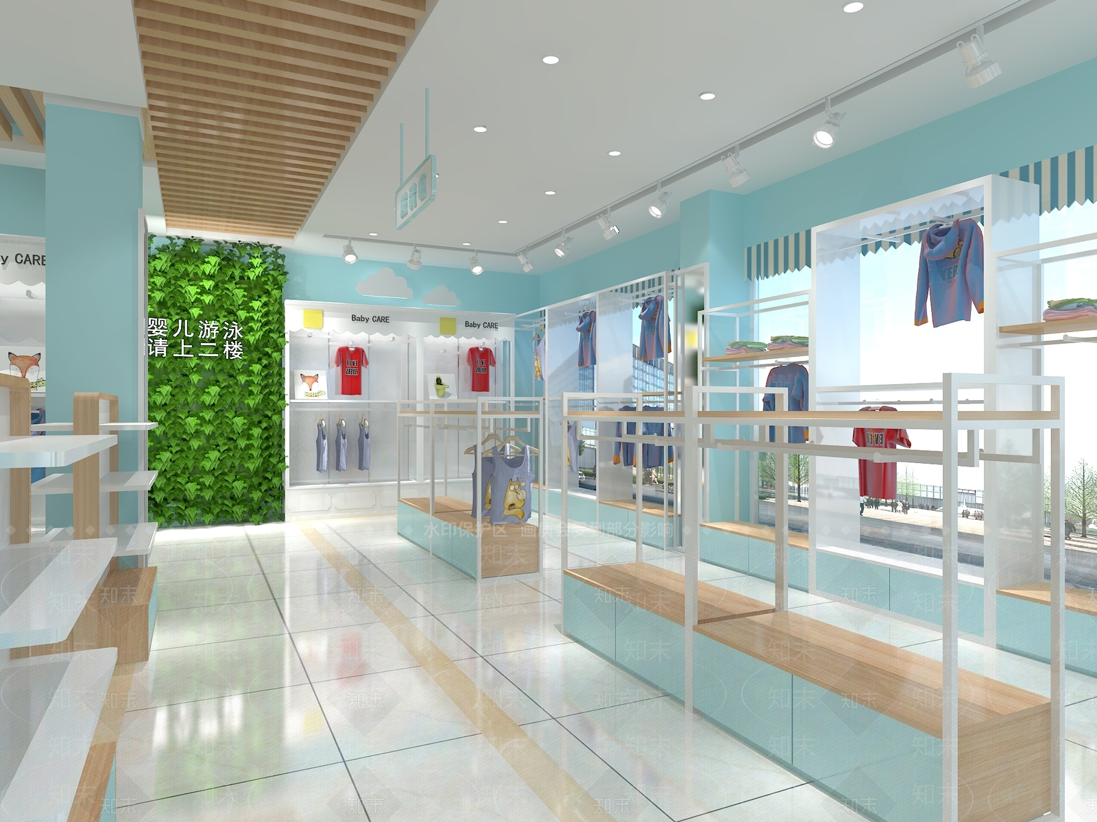 现代母婴店3D模型下载【ID:389069470】