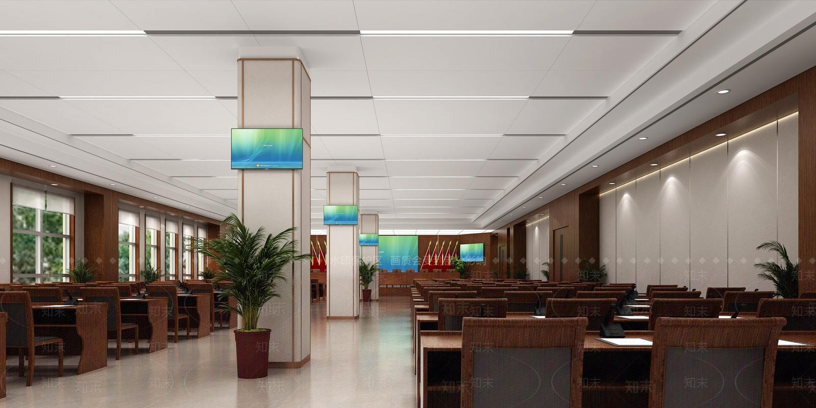 现代报告厅3D模型下载【ID:789158884】