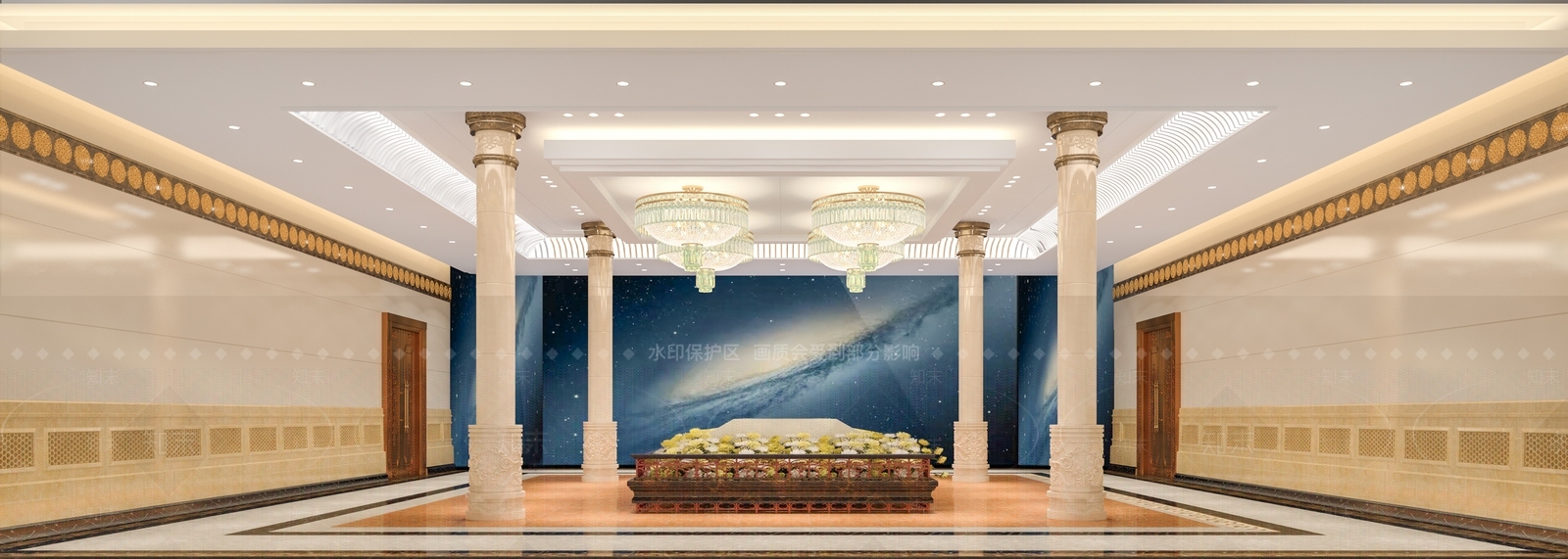 欧式古典教堂3D模型下载【ID:989200523】