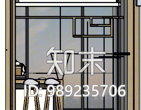 现代酒店洗衣房SU模型下载【ID:989235706】