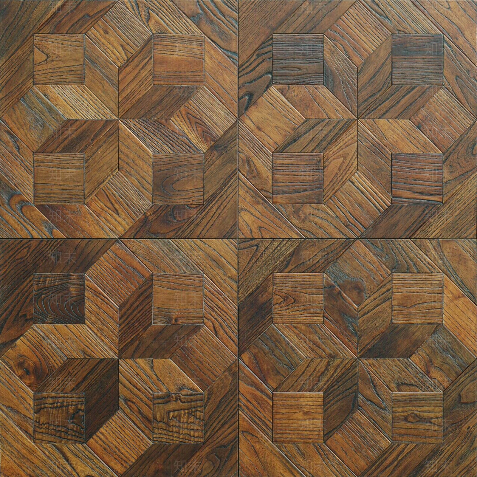 方形拼花木地板贴图下载【ID:989275813】