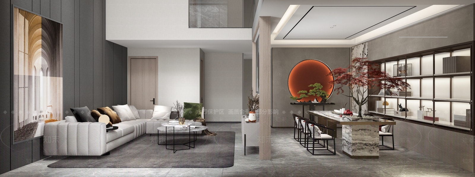 现代家居影音室3D模型下载【ID:889285948】