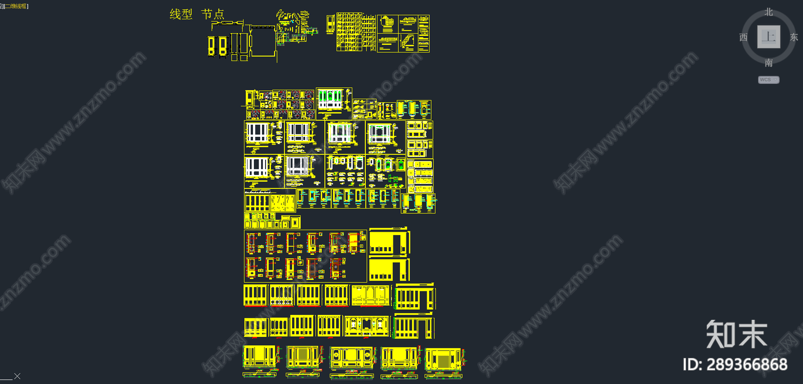 护墙板cad施工图下载【ID:289366868】