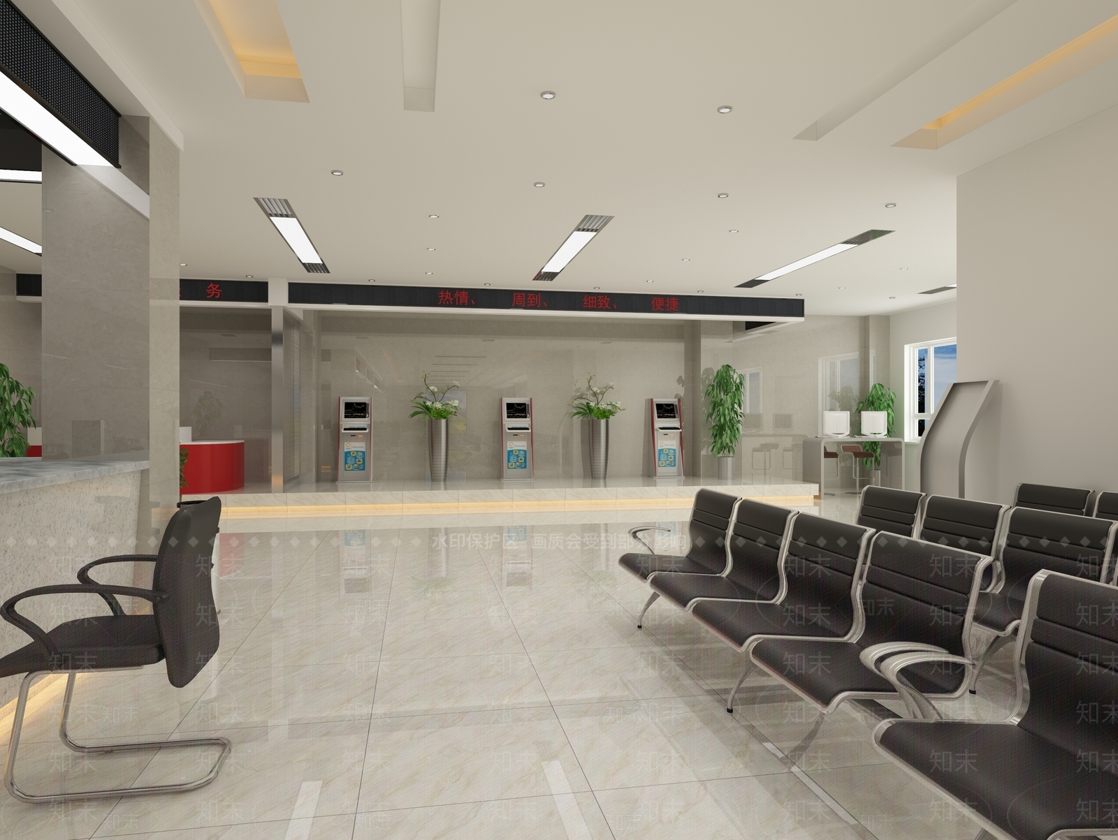 现代银行3D模型下载【ID:289423848】